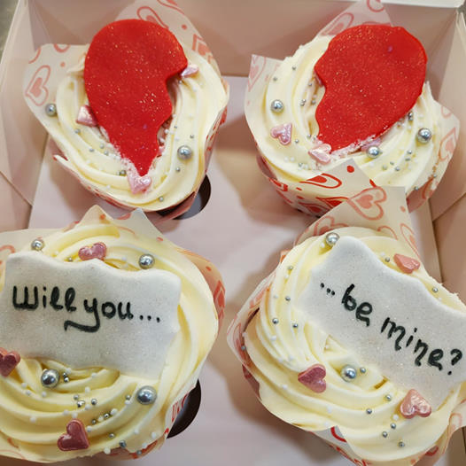 Red Velvet Κεκάκια σε Κουτάκι